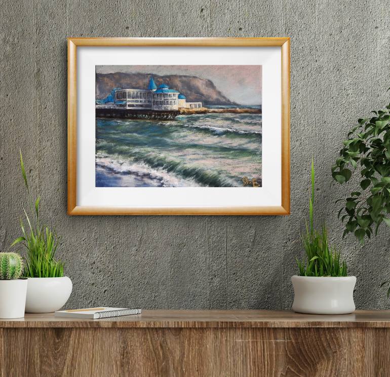 Original Modernism Seascape Painting by Yana Yeremenko