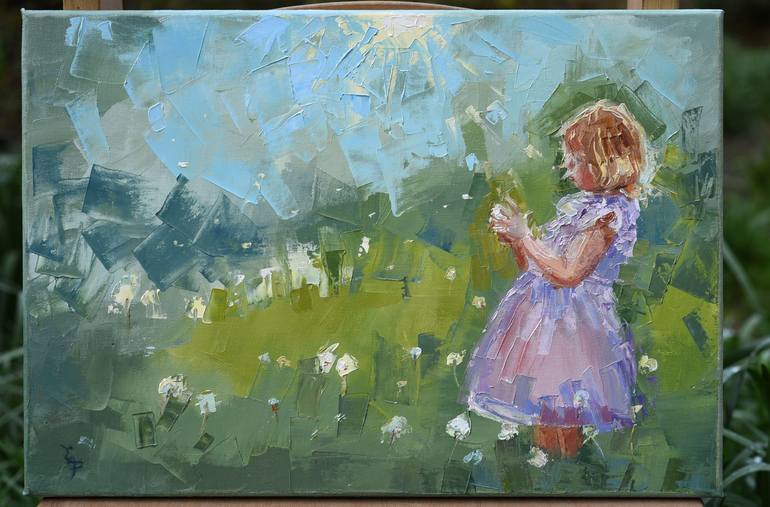 Original Contemporary Children Painting by Elena Petrova