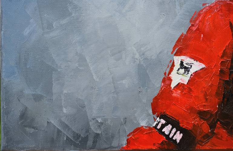 Original Contemporary Sport Painting by Elena Petrova