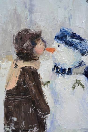 Original Expressionism Children Paintings by Elena Petrova