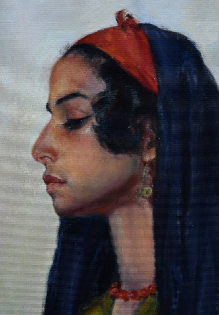 Original Women Painting by Elena Petrova