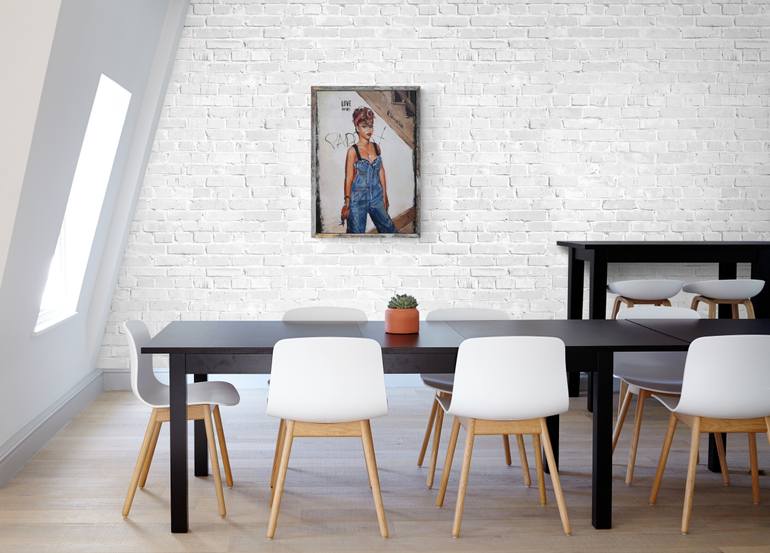 Original Contemporary Pop Culture/Celebrity Painting by Elena Petrova