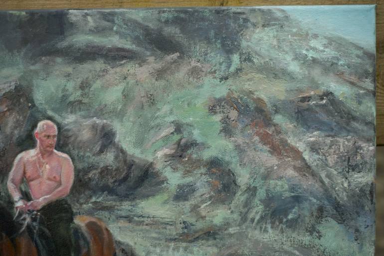 Original Documentary Politics Painting by Elena Petrova