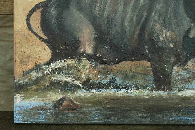 Original Classicism Animal Painting by Elena Petrova