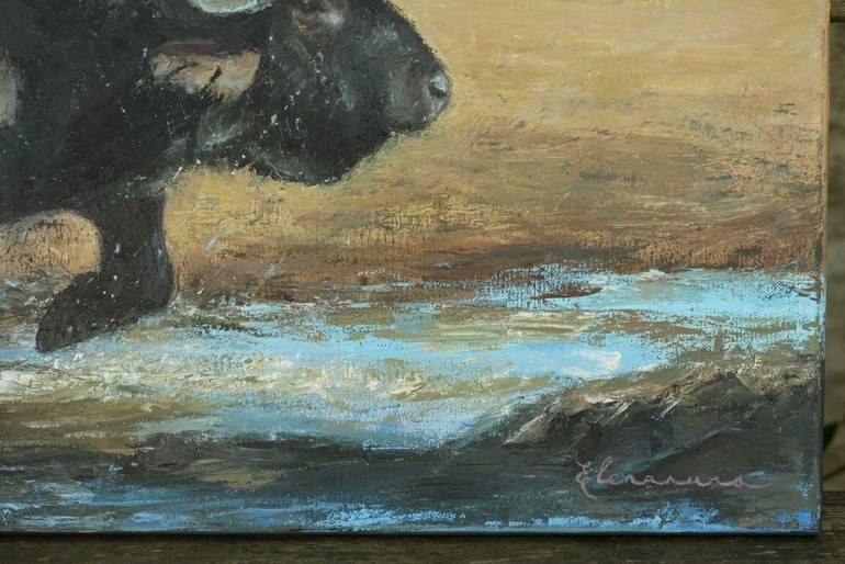 Original Classicism Animal Painting by Elena Petrova