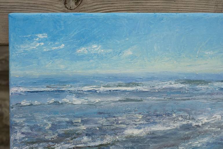 Original Contemporary Beach Painting by Elena Petrova