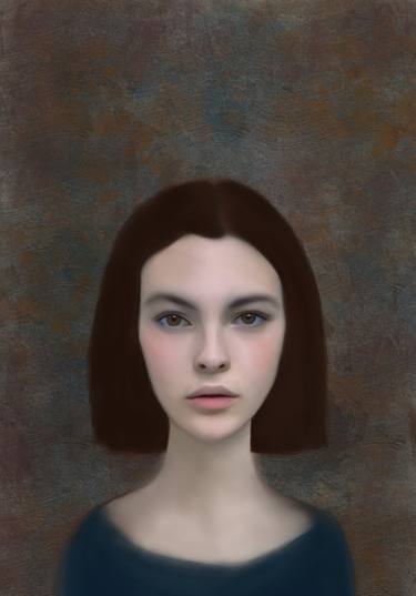 Original Figurative Portrait Digital by Erinc Gurses