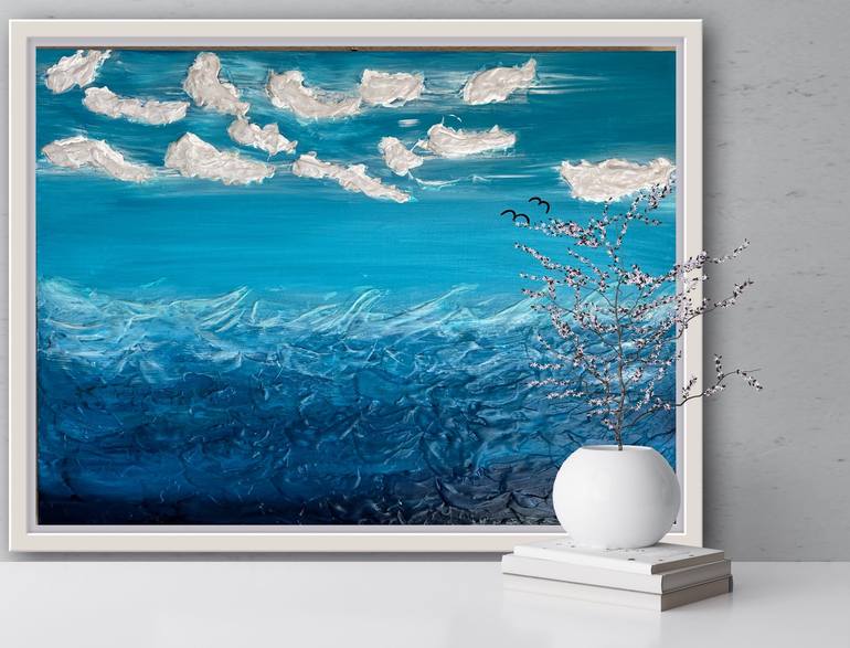 Original Seascape Painting by Terri Mayfield