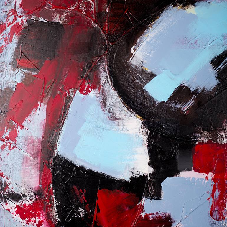 Original Abstract Expressionism Abstract Painting by Svitlana Miku