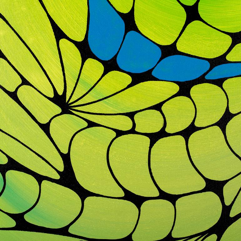 Original Art Deco Abstract Painting by Svitlana Miku