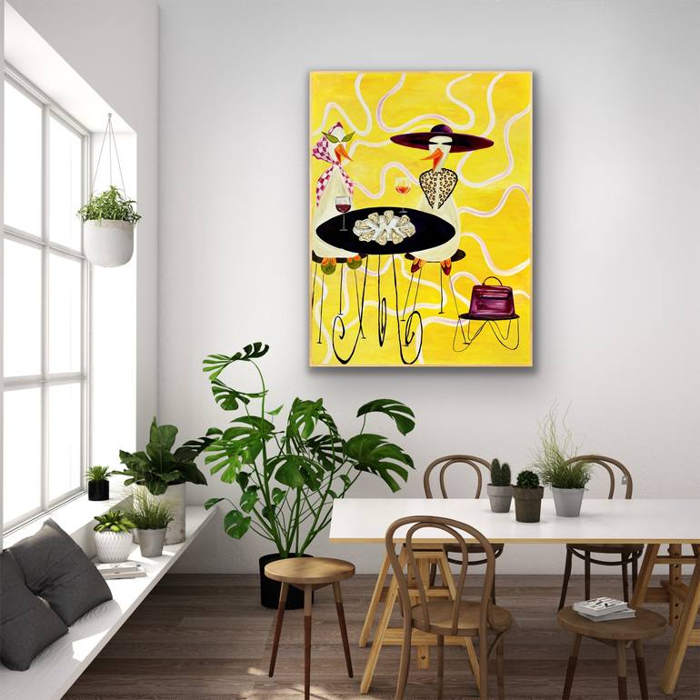 Original Contemporary Animal Painting by Tetiana Verniievska