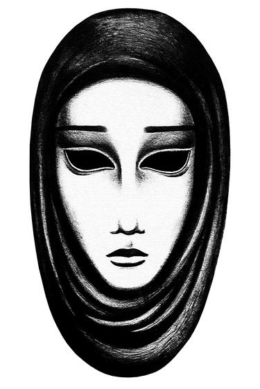 Print of Women Drawings by Tamar Basilia