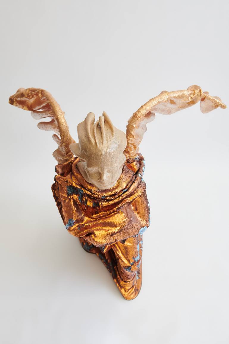 Original Conceptual Abstract Sculpture by Ismael Vargas