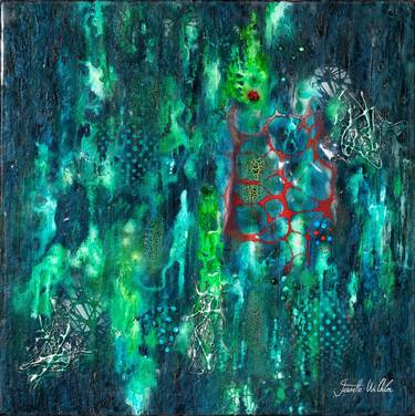 Original Abstract Painting by Jeanette Wilhelm