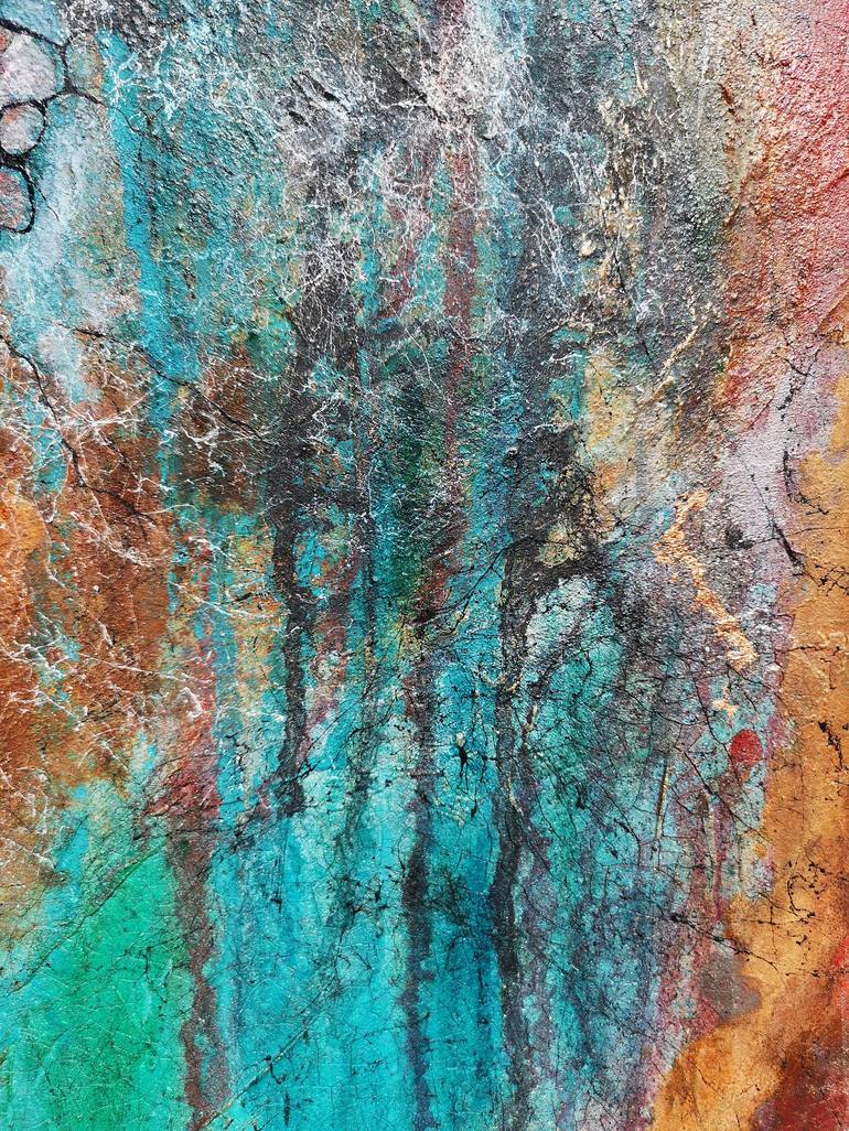 Original Abstract Painting by Jeanette Wilhelm