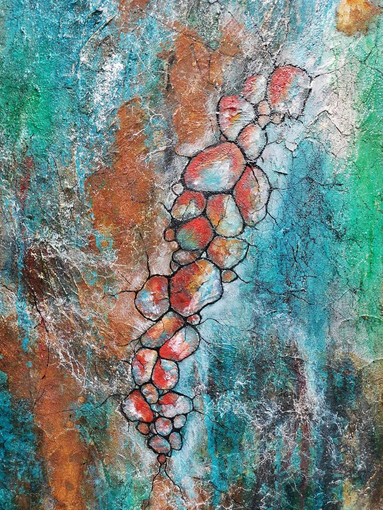 Original Modern Abstract Painting by Jeanette Wilhelm