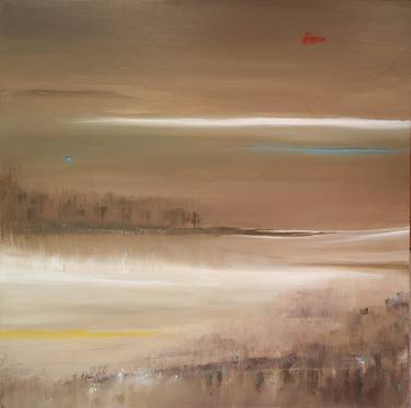 Original Abstract Landscape Paintings by Luca Kezdy