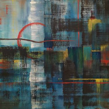 Original Expressionism Abstract Paintings by Luca Kezdy