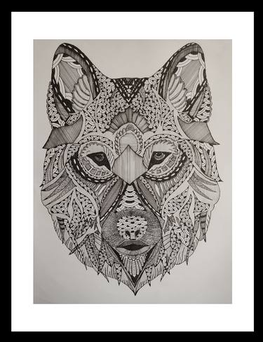 Print of Abstract Animal Drawings by Elguja Tsinadze