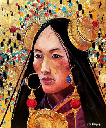 Golden Woman. Tibet thumb