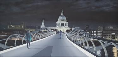 Original Realism Cities Paintings by Keith Bowcock