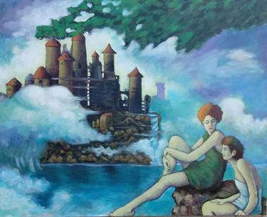 Original Figurative Fantasy Paintings by Broc Smith