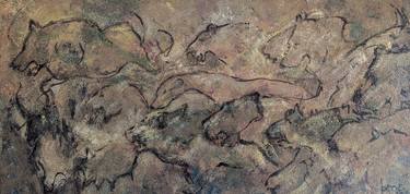 Original Abstract Animal Painting by Broc Smith