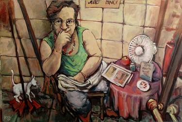 Original Contemporary Humor Painting by Broc Smith
