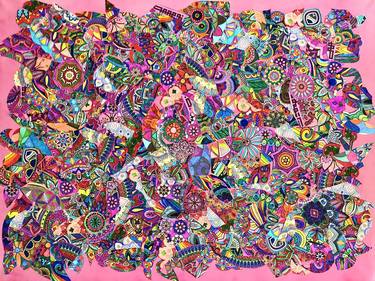 Print of Abstract Patterns Paintings by Meita Winkler