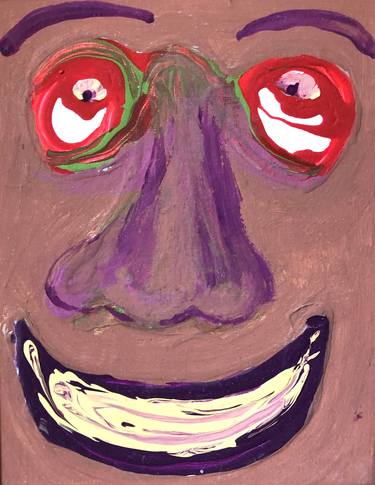 Original Abstract Humor Paintings by Meita Winkler