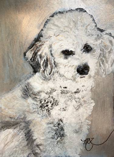 Print of Dogs Paintings by Melody Fowler