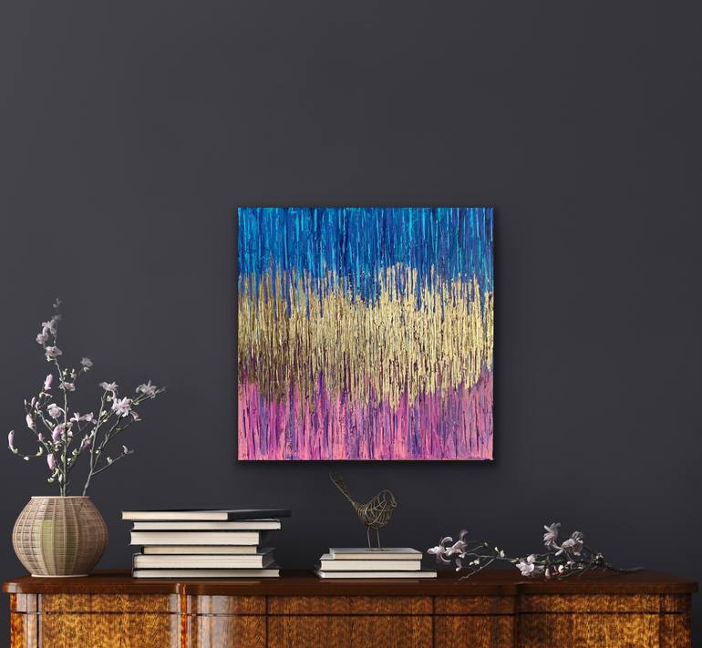 Original Abstract Expressionism Abstract Painting by Shruti Joshi