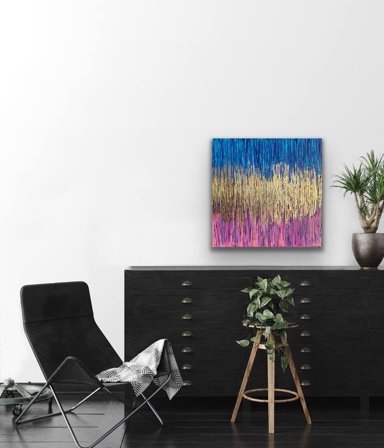 Original Abstract Expressionism Abstract Painting by Shruti Joshi