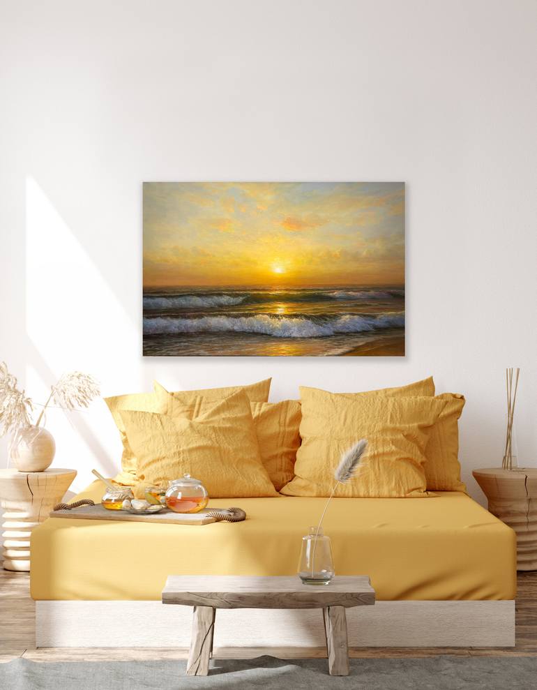Original Other Beach Painting by Sergio Kushanov