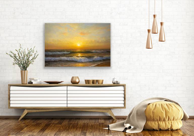 Original Other Beach Painting by Sergio Kushanov