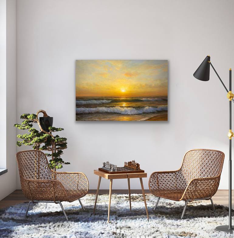 Original Other Beach Painting by Sergio Kushanov