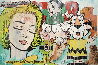 Original Pop Art Popular culture Paintings by Joe Pellegrini