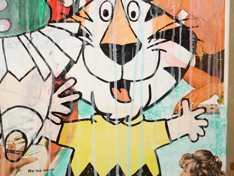 Original Pop Art Pop Culture/Celebrity Painting by Joe Pellegrini