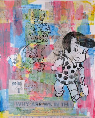 Original Pop Art Comics Paintings by Joe Pellegrini