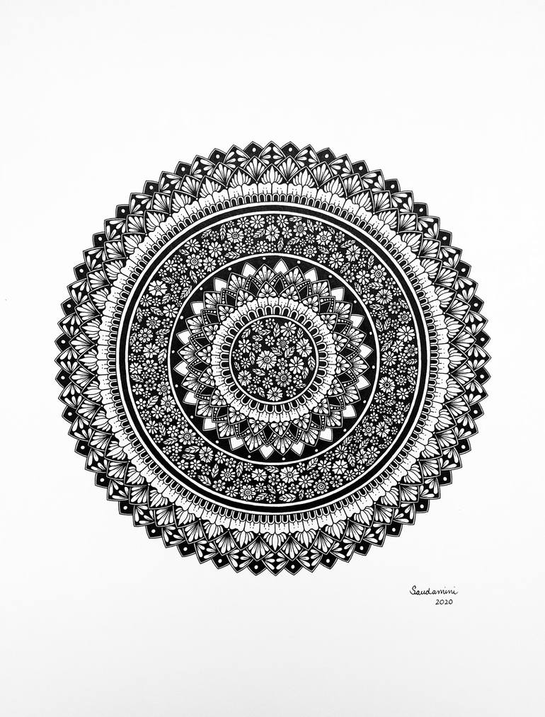 Flower Mandala Art! : r/Mandala