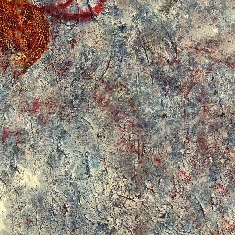 Original Abstract Calligraphy Painting by Rameeza Dakhan