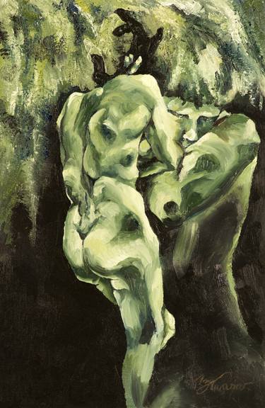 Print of Nude Paintings by Natalie Tarasar