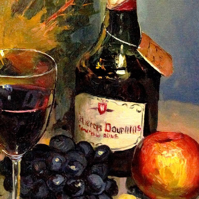 Original Impressionism Still Life Painting by Dmitry Revyakin