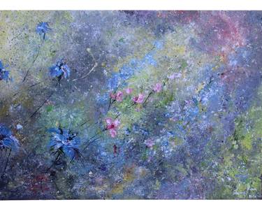 Original Impressionism Abstract Paintings by Lavinia Marin