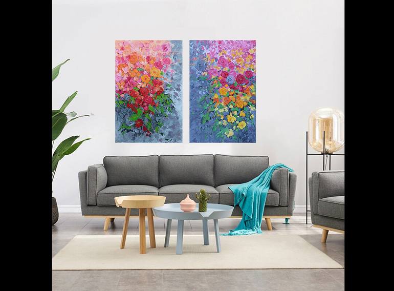 Original Abstract Painting by Lavinia Marin