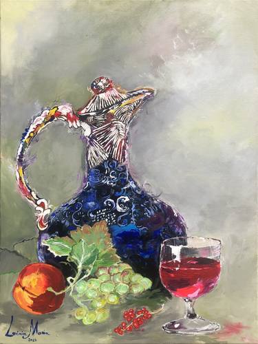 Original Expressionism Food & Drink Paintings by Lavinia Marin