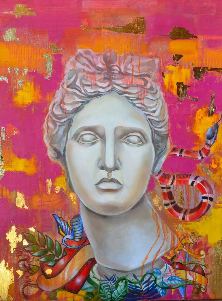 APOLLO Painting by Marina Matus | Saatchi Art