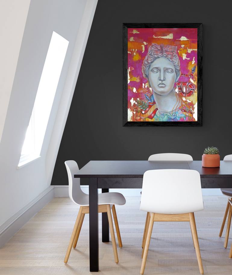 Original Modern Culture Painting by Marina Matus