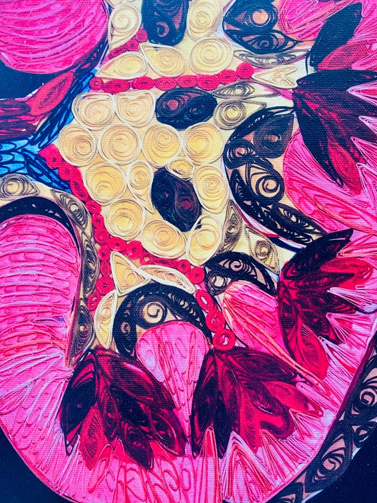 Original Art Deco Science/Technology Painting by Shelina Ishani