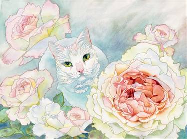 Original Animal Paintings by Kyoko Hunt